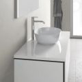 Duravit Luv Umvadlo na dosku, 500x350 mm, bez prepadu, WonderGliss, biela