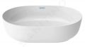 Duravit Luv Umvadlo na dosku, 50x35 cm, bez prepadu, biela