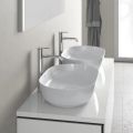 Duravit Luv Umvadlo na dosku, 600x400 mm, DuraCeram, s WonderGliss, alpsk biela