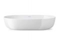 Duravit Luv Um�vadlo na dosku, 70x40 cm, bez prepadu, biela
