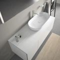 Duravit Luv Umvadlo na dosku, 800x400 mm, WonderGliss, biela