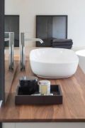 Duravit Luv Um�vadlo na dosku, 80x40 cm, bez prepadu, biela