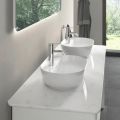 Duravit Luv Um�vadlo na dosku, 50x35 cm, bez prepadu, s otvorom na bat�riu, biela