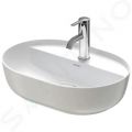 Duravit Luv Umvadlo na dosku, 50x35 cm, bez prepadu, s otvorom na batriu, biela/matn siv