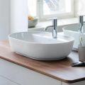 Duravit Luv Umvadlo na dosku, 60x40 cm, bez prepadu, s otvorom na batriu, biela/matn biela
