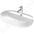 Duravit Luv Umvadlo na dosku, 70x40 cm, bez prepadu, s otvorom na batriu, biela/matn biela