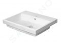 Duravit Vero Air Umvadlo vstavan, 550x455 mm, s prepadom, bez otvoru na batriu, WonderGliss, biela