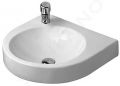 Duravit Architec Umvadlo 58x52 cm, bez prepadu, 1 otvor vavo, biela