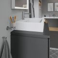 Duravit Vero Um�vadlo na dosku, 60x47 cm, s prepadom, s otvorom na bat�riu, biela