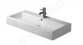 Duravit Vero Umvadlo nbytkov, 100x47 cm, s 1 otvorom na batriu, s WonderGliss, alpsk biela