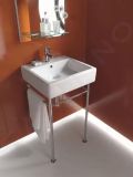 Duravit Vero Umvadlo, 500x470 mm, s prepadom, s otvorom na batriu, biela