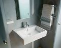 Duravit Vero Umvadlo, 600x470 mm, s prepadom, s otvorom na batriu, biela