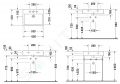 Duravit Vero Umvadlo, 60x47 cm, s prepadom, s otvorom na batriu, biela