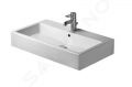 Duravit Vero Umvadlo, 700x470 mm, s prepadom, s otvorom na batriu, WonderGliss, biela