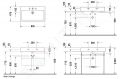 Duravit Vero Umvadlo, 80x47 cm, s prepadom, s otvorom na batriu, biela