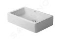 Duravit Vero Umvadlo na dosku, 60x38 cm, bez prepadu, bez otvoru na batriu, WonderGliss, biela