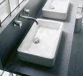 Duravit Vero Umvadlo na dosku, 60x38 cm, bez prepadu, bez otvoru na batriu, biela