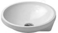 Duravit Architec Umvadlo bez prepadu, priemer 40 cm, biela