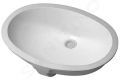 Duravit Santosa Umvadlo zpustn, 51x38 cm, s prepadom, biela