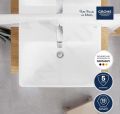 Grohe Euro Ceramic Umvadlo 60x47 cm, s prepadom, otvor na batriu, alpsk biela