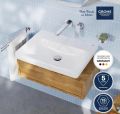 Grohe Euro Ceramic Umvadlo 60x47 cm, bez prepadu, bez otvoru na batriu, alpsk biela