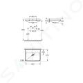 Grohe Euro Ceramic Umvadlo 60x47 cm, s prepadom, bez otvoru na batriu, alpsk biela