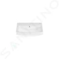 Grohe Euro Ceramic Umvadlo 55x44 cm, s prepadom, otvor na batriu, alpsk biela