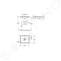 Grohe Euro Ceramic Umvadlo 55x44 cm, s prepadom, bez otvoru na batriu, alpsk biela
