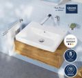 Grohe Euro Ceramic Umvadlo 55x44 cm, s prepadom, bez otvoru na batriu, alpsk biela