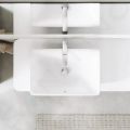 Grohe Euro Ceramic Umvadlo na dosku 60x40 cm, s prepadom, bez otvoru na batriu, alpsk biela