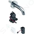 Geberit Piave Elektronick umvadlov batria pod omietku, sieov napjane, easy to clean, chrm