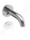 Geberit Piave Elektronick umvadlov ventil pod omietku, batriov napjanie, easy to clean, chrm
