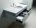 Geberit Preciosa II Umvadlo s plochou na odkladanie, 90x50x17 cm, s prepadom, otvor na batriu, biela