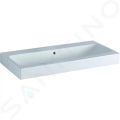 Geberit iCon Dvojumvadlo, 1200x485 mm, s prepadom, bez otvoru na batrie, KeraTect, biele