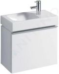 Geberit iCon xs Umvadlo, 53x31 cm, s KeraTect, biele