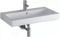 Geberit iCon Umvadlo, 75x49 cm, s prepadom, otvor na batriu, biela
