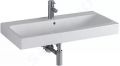 Geberit iCon Umvadlo, 90x49 cm, s prepadom, otvor na batriu, biela