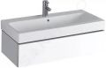 Geberit iCon Umvadlo, 90x49 cm, s prepadom, otvor na batriu, biela