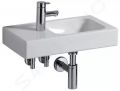 Geberit iCon xs Umvadlo, 53x31 cm, s KeraTect, biela