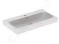 Geberit iCon Umvadlo 90x49 cm, otvor na batriu, s prepadom, biela