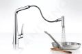 Hansgrohe Metris Drezov batria s vsuvnou spkou, chrm