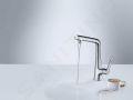 Hansgrohe Metris New Drezov batria, vzhad nerezov