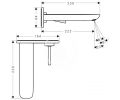 Hansgrohe PuraVida Pkov umvadlov batria pod omietku, chrm