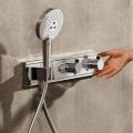 Hansgrohe RainSelect Termostatick sprchov batria pod omietku, na 2 vstupy, chrm