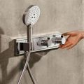 Hansgrohe RainSelect Termostatick sprchov batria pod omietku, na 2 vstupy, biela/chrm