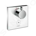 Hansgrohe Shower Select Glass Termostat pod omietku Highflow na 1 spotrebi a 1 dodaton vstup, biela/chrm