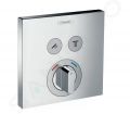 Hansgrohe Shower Select Batria pod omietku na 2 spotrebie, chrm