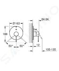 Grohe Essence Vaov batria pod omietku, chrm