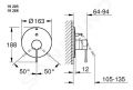 Grohe Essence Vaov batria pod omietku, tmav grafit