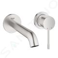 Grohe Essence Umvadlov batria M pod omietku, dvojotvorov intalcia, supersteel